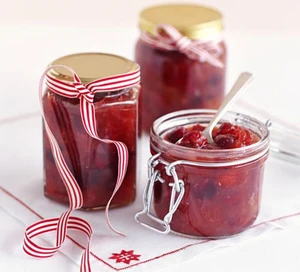 Chutney pommes et canneberges