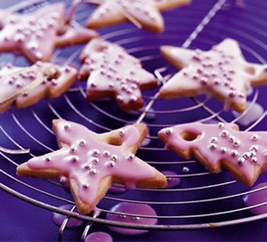Biscuits de Noël pétillants à la vanille